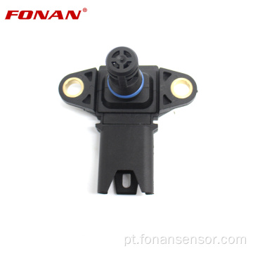 Sensor de pressão de impulso turbo absoluto do coletor para BMW X5 X6 2010-2014 AS460 13627585494 7585494-02 A2C53384961